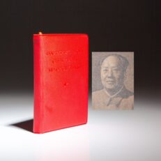 The first English language edition of Quotations from Chairman Mao Tse-Tung, known as the "Little Red Book."