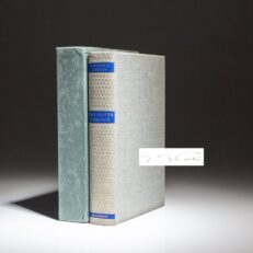 The signed limited issue of The Silver Chalice: A Story of the Cup of the Last Supper by Thomas B. Costain.