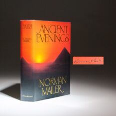 The first edition of Ancient Evenings by Norman Mailer.