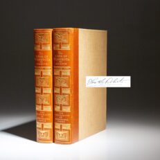 The signed limited issue of The Birds of Minnesota by Thomas S. Roberts, published in 1932.