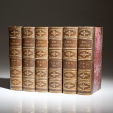 A new edition of The Spectator, published in 1864, edited and compiled by Alexander Chalmers. The Spectator was first published by Joseph Addison and Richard Steele in London.