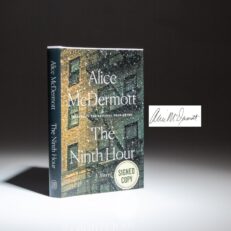 The first edition, first printing of The Ninth Hour, signed by Alice McDermott.