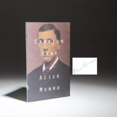 Signed limited edition of Carried Away by Alice Munro.