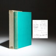 The signed limited issue of Charles' Wain: A Miscellany of Short Stories, signed by 18 contributors, including Liam O'Flaherty, John Brophy, Seán O'Faoláin and others.