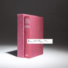 The signed limited edition of Sixty Stories by Donald Barthelme.