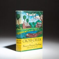 First edition, first printing of Cross Creek by Marjorie Kinnan Rawlings.