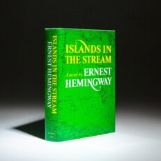 The first edition, first printing of Islands in the Stream by Ernest Hemingway, in the publisher's fine dust jacket.