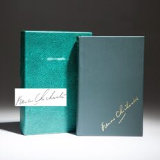 The signed limited edition of Gipsy Moth Circles the World by Sir Francis Chichester, the first person to solo-circumnavigate the world by sailboat.