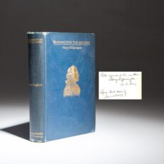 First edition of Washington The Soldier, inscribed by General Henry B. Carrington.