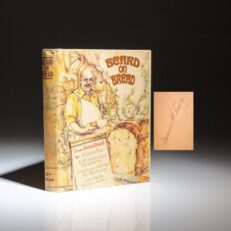 The signed first edition, first printing of Beard on Bread by James Beard.