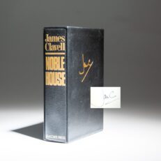 The signed limited issue of Noble House: A Novel of Contemporary Hong Kong by James Clavell.