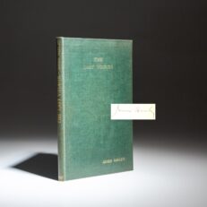 Signed first edition, limited issue of The Last Voyage by James Hanley.