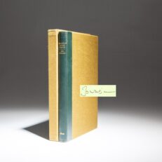 The signed limited edition of Ghastly Good Taste; or, a Depressing Story of the Rise and Fall of English Architecture by John Betjeman.