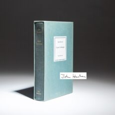 The signed limited edition of Lunar Landscapes: Stories & Short Novels 1949-1963 by John Hawkes.