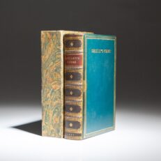 The Complete Poetical Works of Percy Bysshe Shelley, finely bound by Sangorski and Sutcliffe.