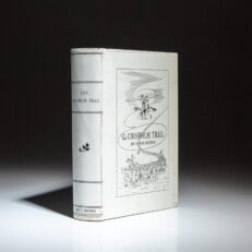 The first edition, first printing of The Chisholm Trail: A History of the World's Greatest Cattle Trail by Sam P. Ridings, with a bright first state dust jacket.