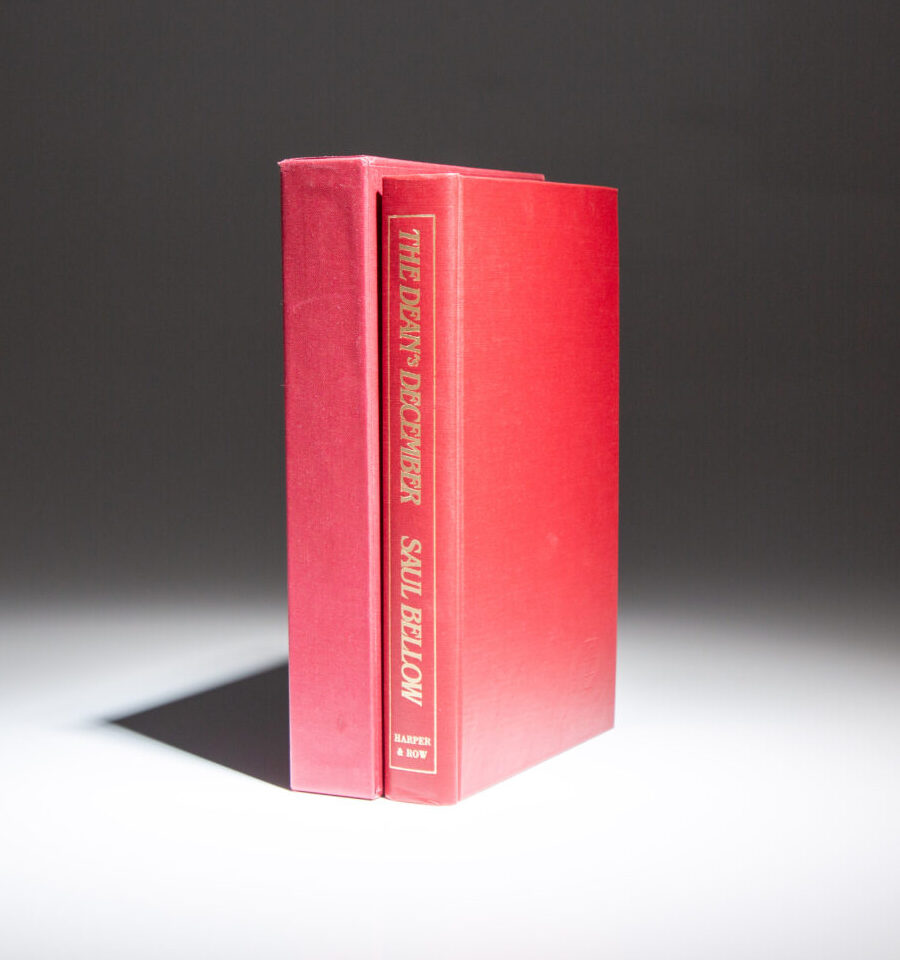 The signed limited edition of The Dean's December by Saul Bellow.