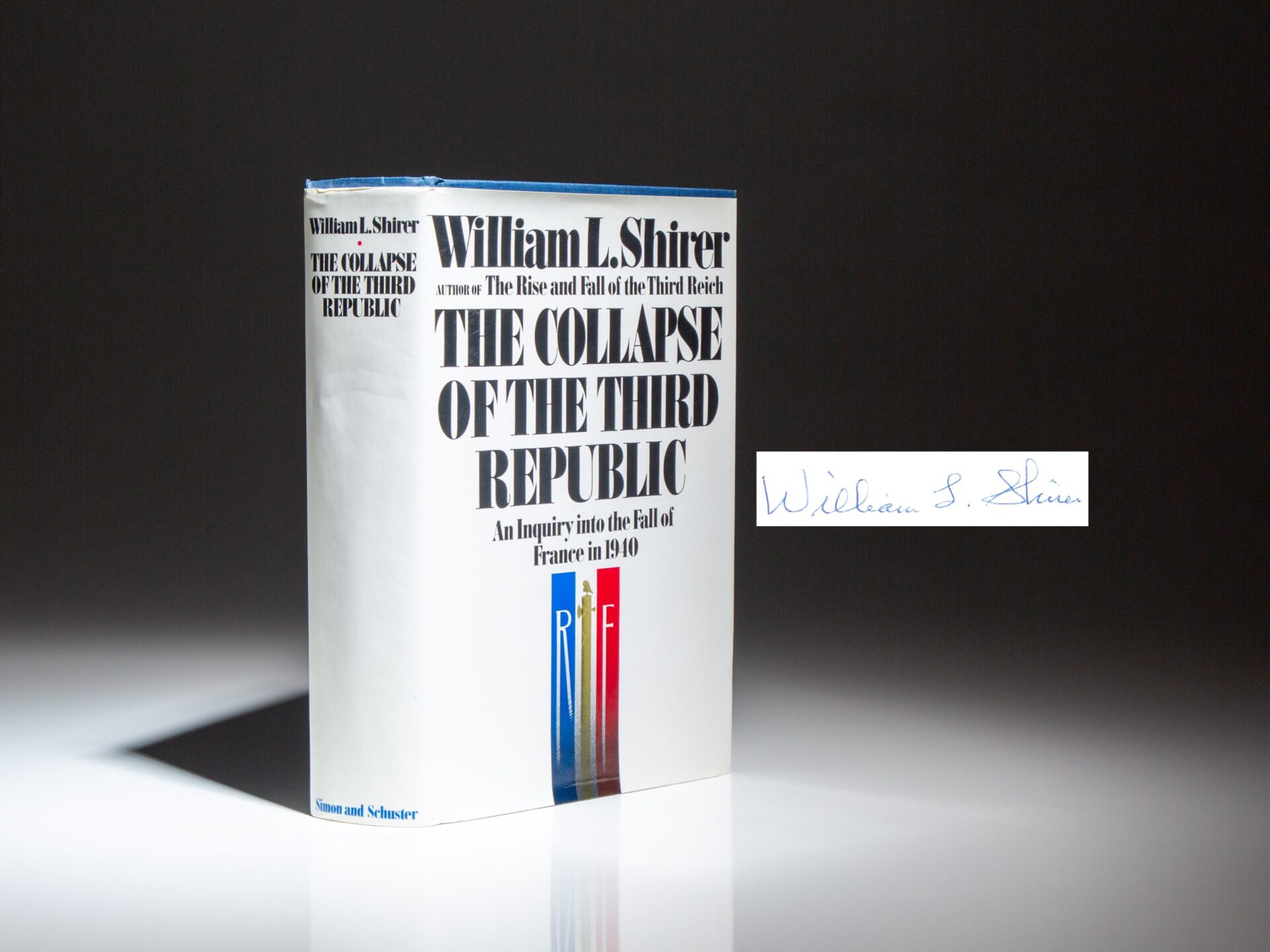 Signed by the author on the half title, with laid-in "First Edition Circle" bookmark from Kroch's & Brentano's of Chicago.