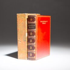 The Complete Works of William Shakespeare, finely bound by Sangorski and Sutcliffe.