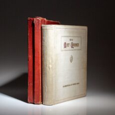 The illuminated manuscript for The May Queen by Alfred Lord Tennyson, illuminated by David Reid, published circa 1905.