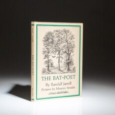 The first edition, first printing of The Bat-Poet by Randall Jarrell, with illustrations by Maurice Sendak.