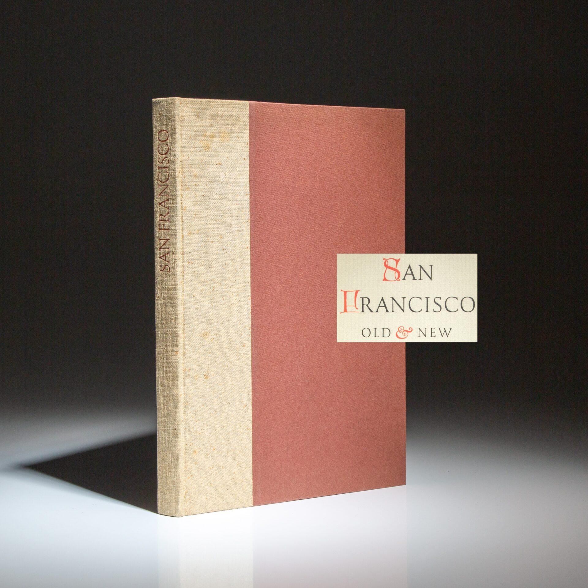 The limited edition of San Francisco Old & New by Marion Brown, with illustrations by Jean Williamson.
