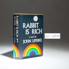 First edition of Rabbit is Rich by John Updike.