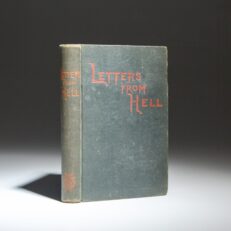 The first American edition of Letters from Hell by Valdemar Adolph Thisted, given in English by L.W.J.S., with a preface by George MacDonald.