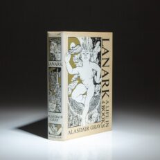 The first American edition, first printing of Lanark by Alasdair Gray.