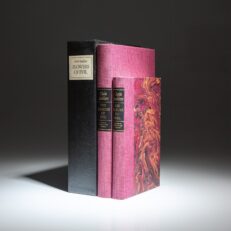 From the Limited Editions Club, The Flowers of Evil and Les Fleurs du Mal by Charles Baudelaire.