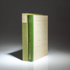 The signed limited edition of Four Plays by Christopher Marlowe, for the Limited Editions Club.
