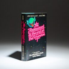 First edition, first printing of The Restaurant at the End of the Universe by Douglas Adams.