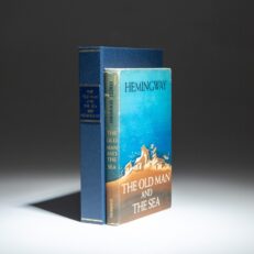 First edition, first printing of The Old Man and the Sea by Ernest Hemingway.