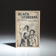 First edition of Black Lesbians: An Annotated Bibliography, compiled by J.R. Roberts; considered the first bibliography to focus solely on works by Black lesbians.