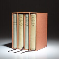 The Essays of Michel de Montaigne from the Limited Editions Club, printed in 1946. Translated by George B. Ives, with an introduction by André Gide.