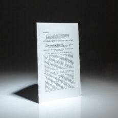 Signed by Associate Justice Sandra Day O'Connor, United States v. Olano, a review of a Ninth Circuit ruling that overturned criminal convictions.