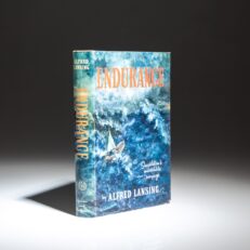 The first English edition of Endurance: Shackleton's Incredible Voyage by Alfred Lansing, published in 1959.