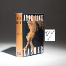 Signed first edition of Lasher by Anne Rice.