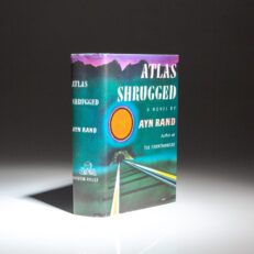 First edition, first printing of Atlas Shrugged by Ayn Rand, in the publisher's first state dust jacket.