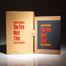 Limited edition of The Fire Next Time by James Baldwin, signed by photographer and civil rights activist, Steve Schapiro.