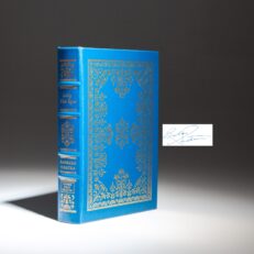 The signed limited edition of Lady Blue Eyes by Barbara Sinatra.