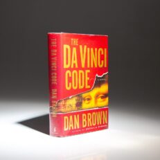 First edition, first printing of The Da Vinci Code by Dan Brown, in the publisher's first state dust jacket.