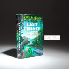 Signed first American edition of Last Chance to See by Douglas Adams and Mark Carwardine.