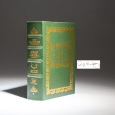 The signed limited edition of The Wilderness Warrior by Douglas Brinkley.