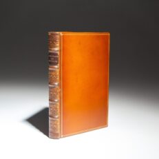 Finely bound copy of four plays by Aeschylus, including The Suppliant Maidens, The Persians, The Seven Against Thebes, and The Prometheus Bound.