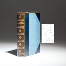 Signed first edition of A Wanderer Among Pictures by E.V. Lucas.