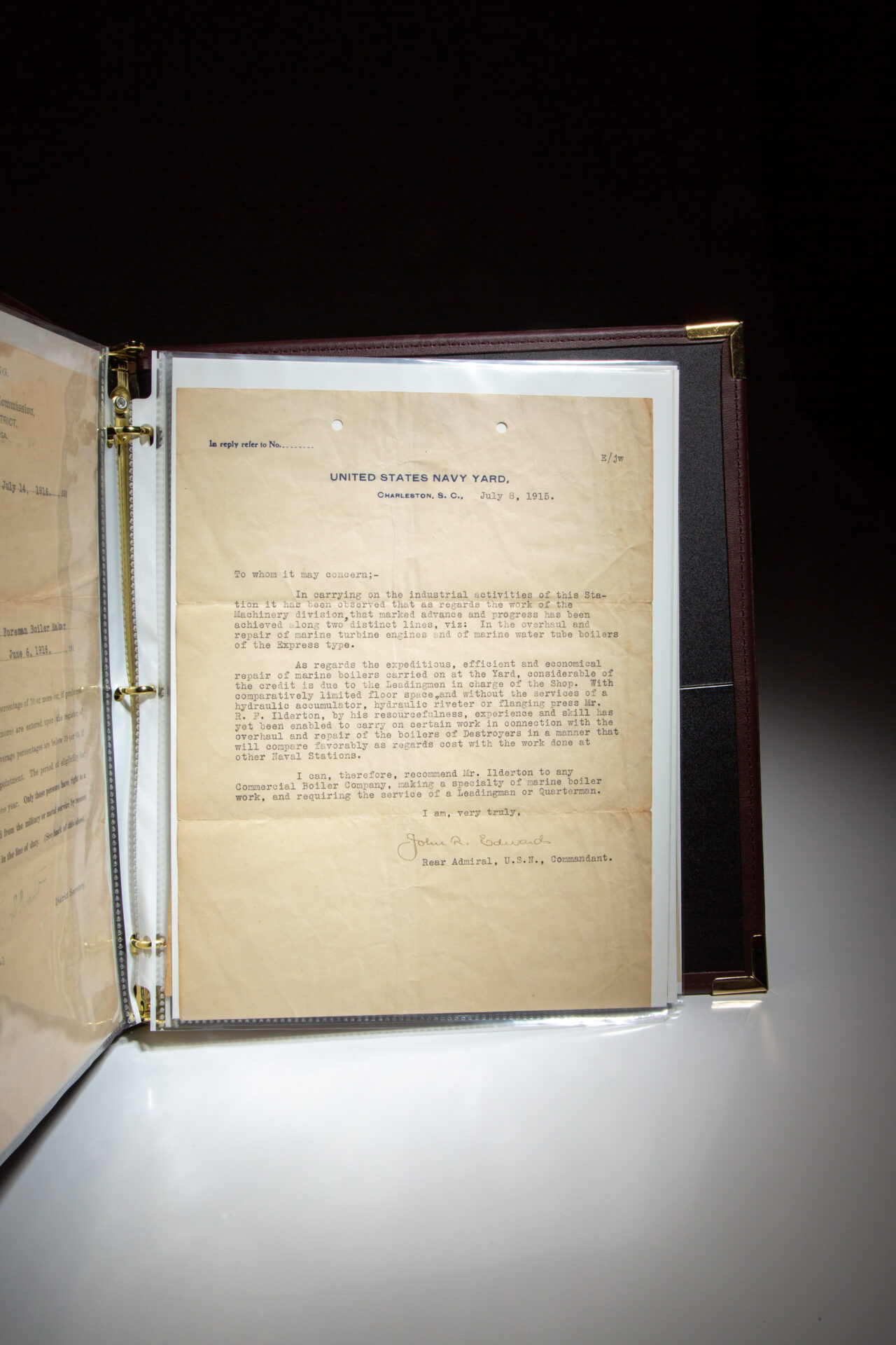 Naval Appointment and Letters of Recommendation - Image 3