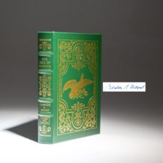 The signed limited edition of The Idea of America by Gordon S. Wood, from The Easton Press.