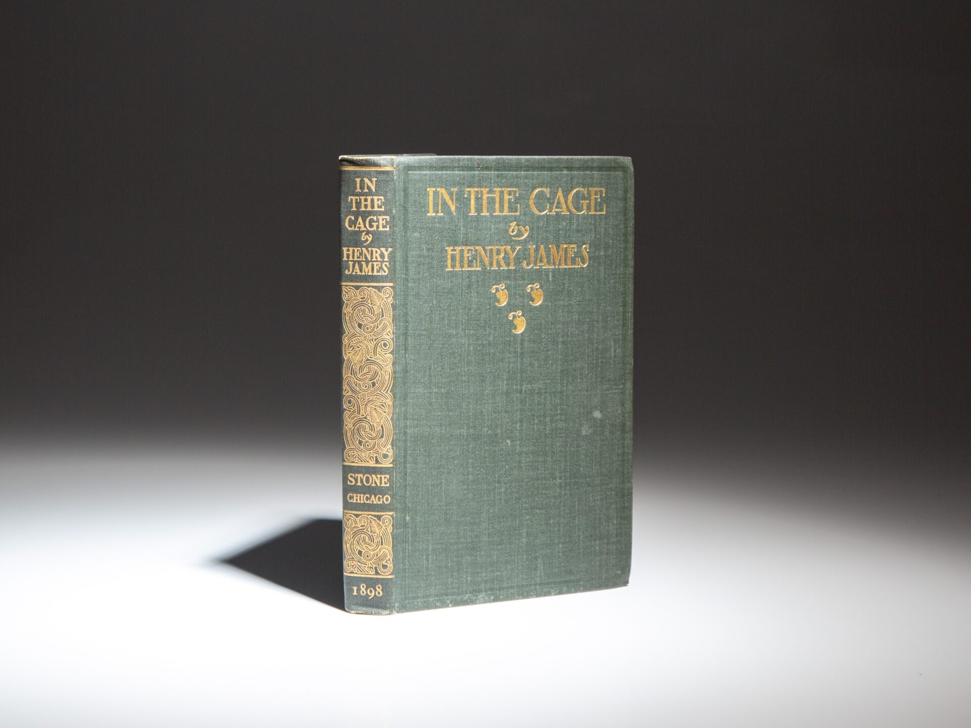 The first American edition, first printing of In the Cage by Henry James.