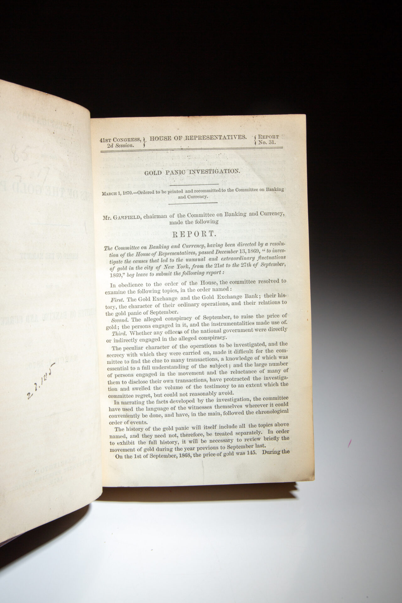Investigation Into The Causes Of The Gold Panic - Image 3